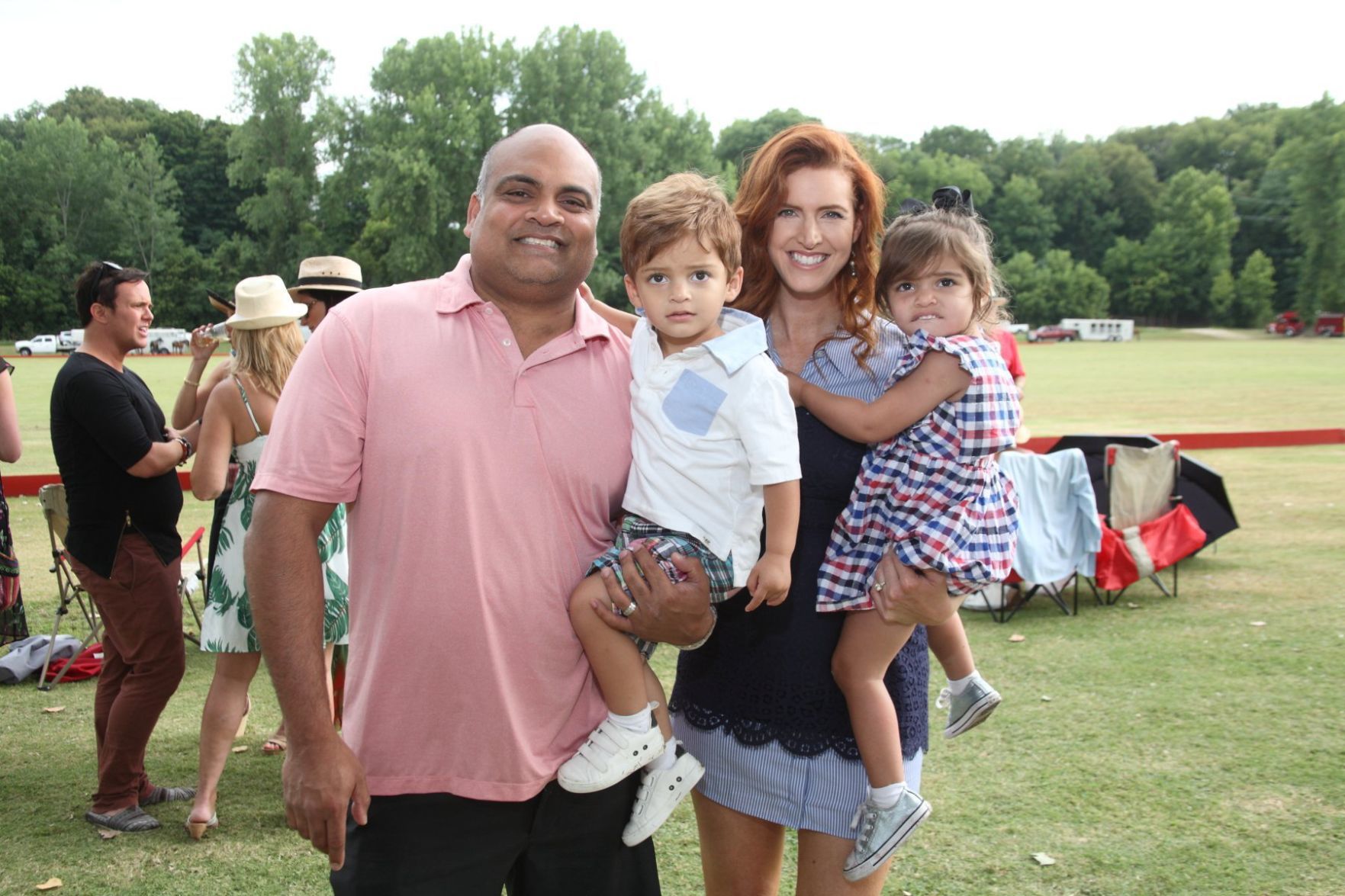 Dr. Mahesh, Bri, Kelly, and Charlotte Bagwe